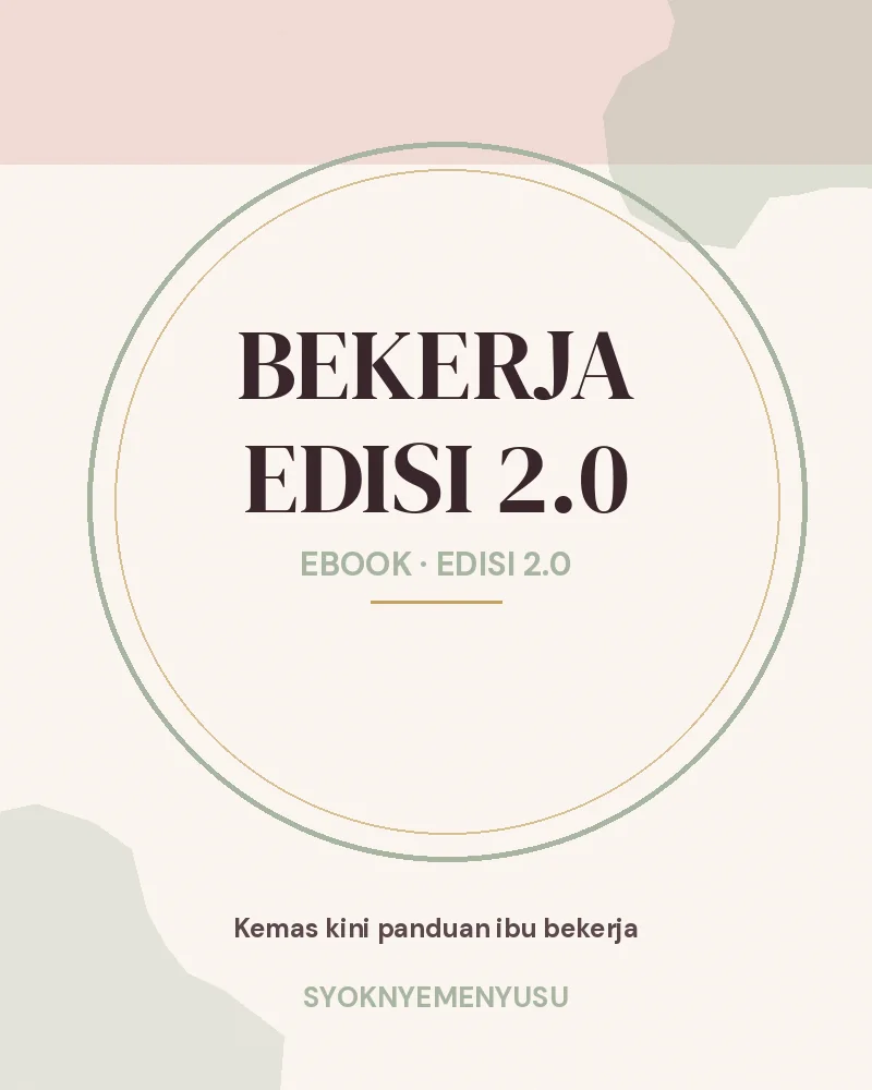 Muka depan Ebook Bekerja Edisi 2.0 oleh Syoknyemenyusu
