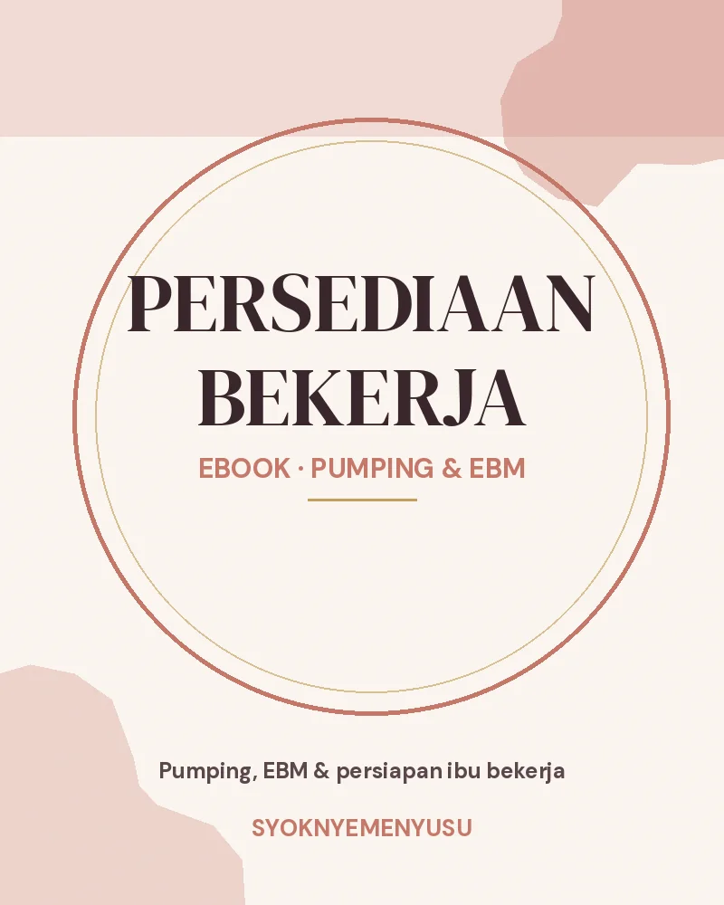 Muka depan Ebook Persediaan Bekerja oleh Syoknyemenyusu